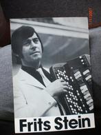 kaart Frits Stein, Ophalen of Verzenden, 1960 tot 1980, Ongelopen, Sterren en Beroemdheden