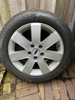Lichtmetalen velgen + winterbanden voor o.a. Focus en Volvo, Auto-onderdelen, Ophalen, Gebruikt, 16 inch, Banden en Velgen