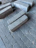 Grijs straatwerk betontegels - 5 m2, Ophalen, Gebruikt, Klinkers, 5 tot 10 m²