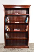 Antieke notenhouten boekenkast kast 1880-1890, Ophalen of Verzenden, Gebruikt