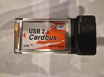 4 Poort USB 2.0 Cardbus PCMCIA Laptop Notebook Adapter, Ophalen of Verzenden, Generic