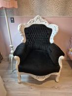 Elegante fauteuil / Barok stoel, Ophalen, Gebruikt, Barok, 75 tot 100 cm