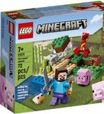 LEGO Minecraft 21177 De Creeper Hinderlaag - Compleet!, Ophalen of Verzenden, Zo goed als nieuw, Complete set, Lego