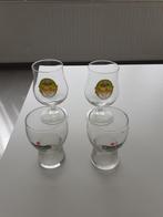 4x Glazen, 2x Heineken Glas, 2x Grolsch Glas, Verzamelen, Biermerken, Grolsch, Gebruikt, Ophalen