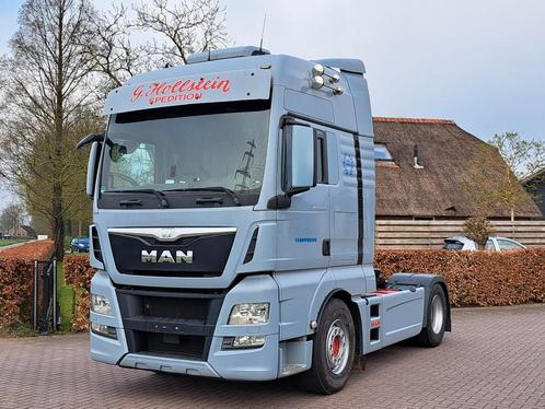 MAN TGX 480 topstaat!, Auto's, Vrachtwagens, Bedrijf, Diesel, Euro 6, Handgeschakeld, Zilver of Grijs, Zwart, BTW verrekenbaar