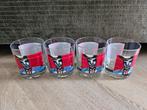 4x Herman Brood whiskyglas glas nieuw, Ophalen of Verzenden, Zo goed als nieuw