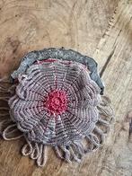 Antieke Zilveren kralenbeurs, Ophalen of Verzenden, Gebruikt, Zilver, Overige merken