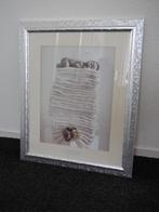 Schilderij met mooie lijst met glasplaat, Ophalen, 50 tot 75 cm, Zo goed als nieuw, Schilderij