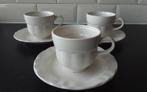 PAGNOSSIN EARTHENWARE kopjes en schoteltjes  3 stuks, Huis en Inrichting, Keuken | Servies, Overige materialen, Ophalen of Verzenden