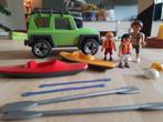 Playmobil jeep met kano, Kinderen en Baby's, Speelgoed | Playmobil, Ophalen, Zo goed als nieuw, Complete set