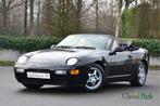 Porsche 968 Cabriolet (bj 1992, automaat), Auto's, Oldtimers, Achterwielaandrijving, Cabriolet, Zwart, Leder