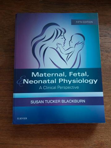 Blackburn Maternal, fetal, neonatal physiology 