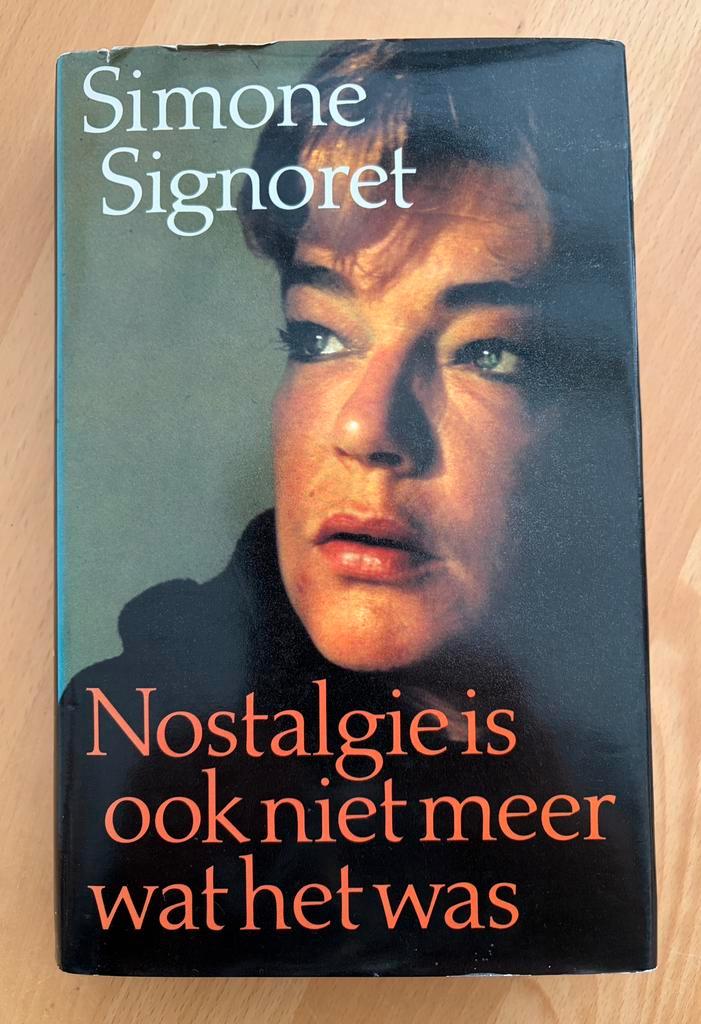 Nostalgie is ook niet meer wat het was - Simone Signoret, Boeken, Literatuur, Gelezen, Nederland, Ophalen of Verzenden