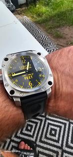 U-Boat Thousands Of Feet 50mm - ruilen!, Overige merken, Staal, Staal, Polshorloge