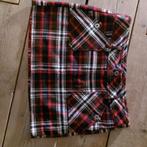 Schots geruit rokje - Maat L - Punk Grunge, Maat 42/44 (L), Ophalen of Verzenden, Boven de knie, Rood