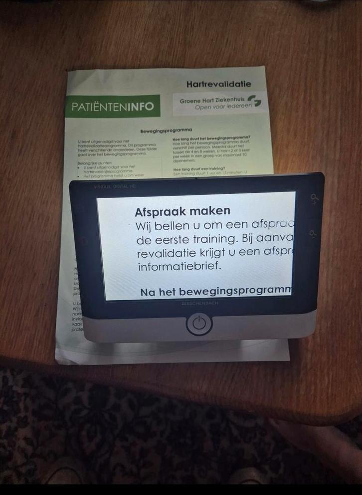 Eschenbach Visolux DIGITAL HD 7inch digitale loep, Audio, Tv en Foto, Overige Audio, Tv en Foto, Zo goed als nieuw, Ophalen