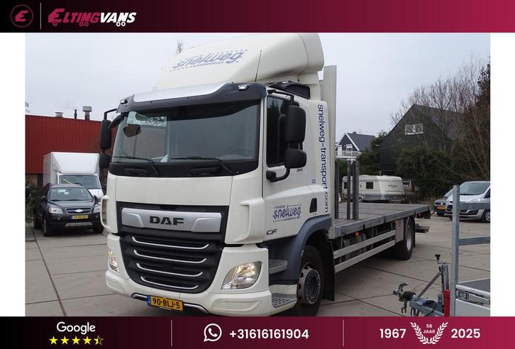 DAF CF 320 FA EURO 6 (bj 2018), Auto's, Vrachtwagens, Bedrijf, Te koop, ABS, Achteruitrijcamera, Airconditioning, Centrale vergrendeling