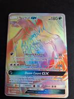 Pokemon yveltal GX rainbow, Hobby en Vrije tijd, Verzamelkaartspellen | Pokémon, Nieuw, Ophalen of Verzenden