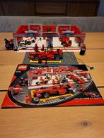 Lego Racers Ferrari 248 F1 Team 8144 Schumacher  versie, Ophalen of Verzenden, Gebruikt, Complete set, Lego
