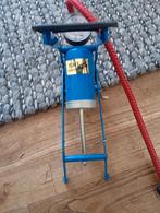 Bandenpomp,, voetpomp,  met drukmeter, Ophalen of Verzenden, Drukmeter, Nieuw