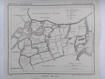 6 / Alkemade Roelof Arendsveen Litho uit 1865 van J. Kuyper beschikbaar voor biedingen