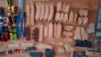 Houten treinbaan sets, Kinderen en Baby's, Speelgoed | Houten speelgoed, Ophalen, Zo goed als nieuw