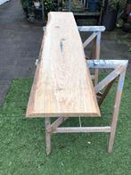 Eiken plank ideaal voor vensterbank, Doe-het-zelf en Verbouw, Hout en Planken, Ophalen, 25 tot 50 mm, Eiken, Zo goed als nieuw