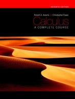 Calculus a complete course 7th edition, Boeken, Studieboeken en Cursussen, Ophalen of Verzenden, WO, Zo goed als nieuw, Beta