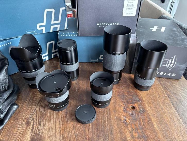 Hasselblad H6D complete set met lenzen, Audio, Tv en Foto, Fotografie | Professionele apparatuur, Zo goed als nieuw, Ophalen of Verzenden