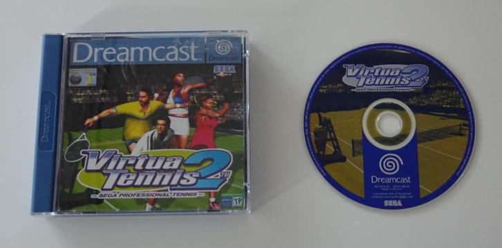Virtua Tennis 2 voor Sega Dreamcast, Spelcomputers en Games, Games | Sega, Zo goed als nieuw, Saturn of Dreamcast, Ophalen