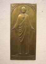 Bronzen plaquette Christus, Esser Weert, Antiek en Kunst, Ophalen of Verzenden, Brons