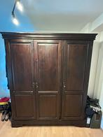 Teakhouten Kledingkast - Hang/Leg - B177xD68xH205, Huis en Inrichting, Kasten | Kledingkasten, Ophalen, Gebruikt, 200 cm of meer
