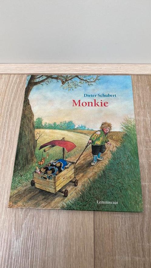 Dieter&Ingrid Schubert - Monkie, Boeken, Prentenboeken en Plaatjesalbums, Zo goed als nieuw, Prentenboek, Ophalen of Verzenden