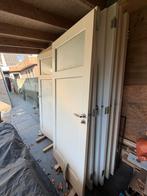 Vintage deuren te koop, Doe-het-zelf en Verbouw, Deuren en Horren, Ophalen, Gebruikt, Buitendeur, 200 tot 215 cm