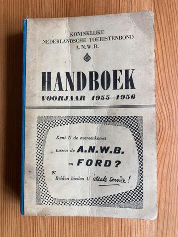 ANWB Handboek voorjaar 1955-1956 beschikbaar voor biedingen