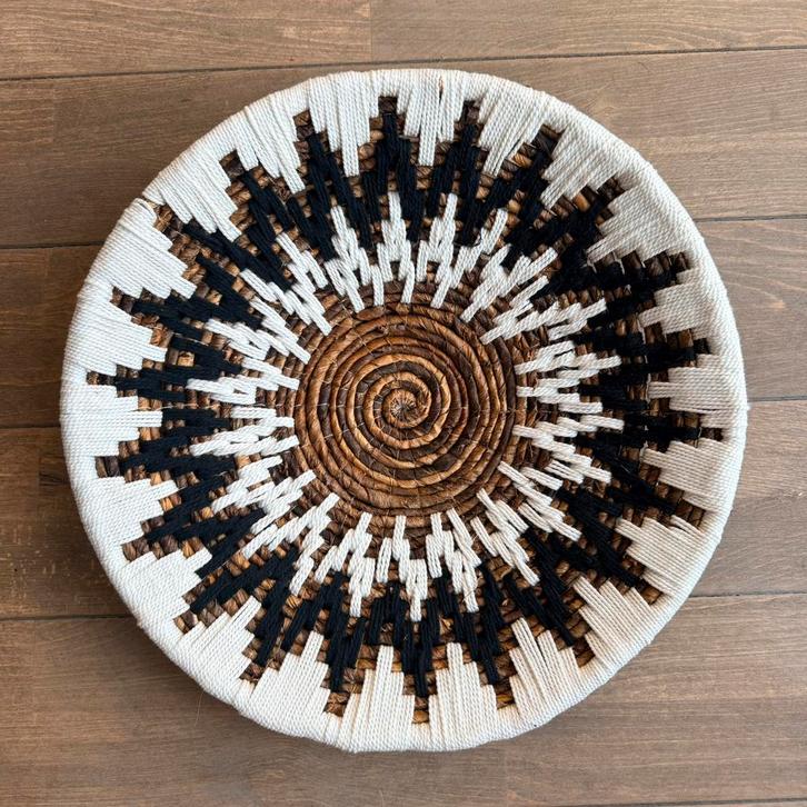 Wanddecoratie Bali - Black 40 cm, Huis en Inrichting, Woonaccessoires | Wanddecoraties, Zo goed als nieuw, Ophalen of Verzenden