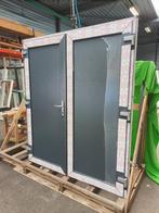 Kunststof Dubbele deur 3/4glas  b175 x h204 cm -2312-, Niet ingevuld, Kunststof, Gebruikt, 120 cm of meer