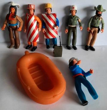 Plasty Airfix verschillende figuren + accessoires jaren '70 beschikbaar voor biedingen