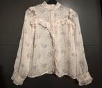 Schattige luchtige blouse met ruffle detail, Verzenden, Zo goed als nieuw