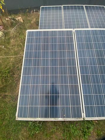 Gebruikte zonnepanelen 30 stuks 245Wp inclusief bekabeling beschikbaar voor biedingen