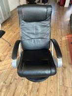 Fauteuil + hocker, Ophalen, Overige materialen, Gebruikt, 75 tot 100 cm