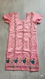 Indiase salwaar kameez roze maat XS/S maat 34, Kleding | Dames, Overige typen, Verzenden, Nieuw, Roze