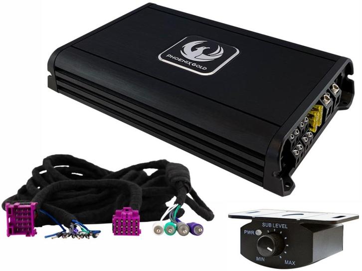 Phoenix Gold Scania v.a. 2024 Versterker+Harnas+Afstandbedie, Auto diversen, Autospeakers, Nieuw, Verzenden