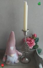 Kandelaar met een kerstboom van aluminium, Ophalen of Verzenden, Zo goed als nieuw, Metaal, Kandelaar