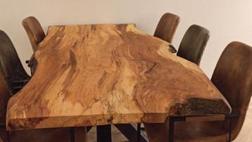 Massief boomstamtafel wandplanken vensterbanken beschikbaar voor biedingen