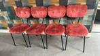 Eetkamerstoelen in roze en groen, van Trendhopper, Huis en Inrichting, Stoelen, Ophalen, Gebruikt, Overige kleuren