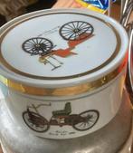 Vintage pot met deksel - Ford's First Car, Antiek en Kunst, Antiek | Keramiek en Aardewerk, Ophalen of Verzenden