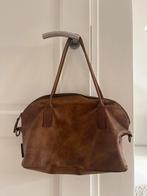Prachtige leren tas van Fred de la Bretoniere, Ophalen of Verzenden, Zo goed als nieuw, Bruin, Handtas