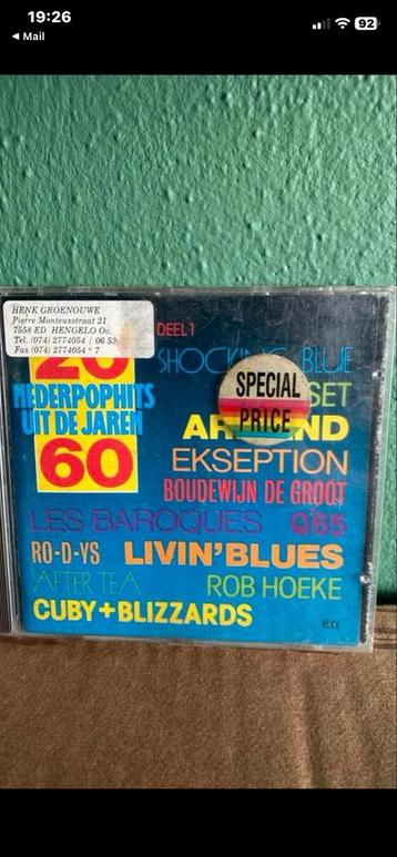 Nederpophits uit de Jaren 60 - Deel 1 CD beschikbaar voor biedingen