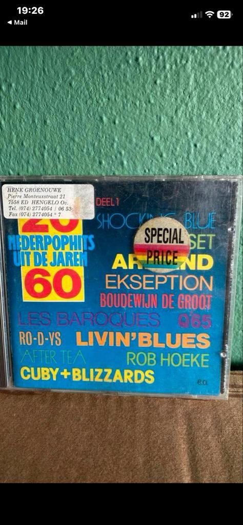 Nederpophits uit de Jaren 60 - Deel 1 CD, Cd's en Dvd's, Cd's | Verzamelalbums, Gebruikt, Overige genres, Ophalen of Verzenden